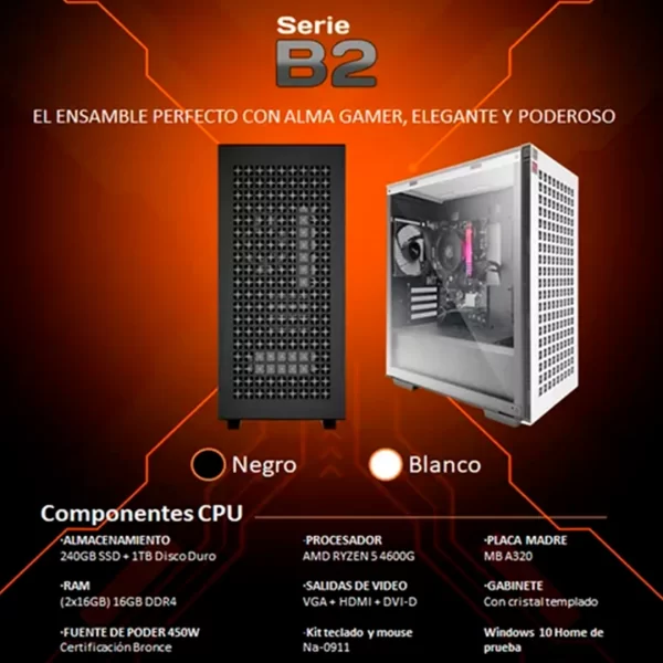 Wild Force PC Gaming Serie B2 -Black - Image 6