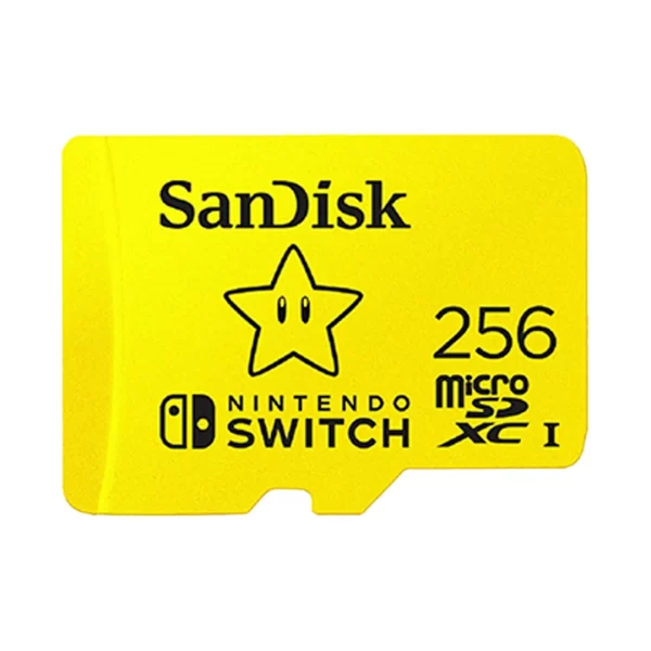 Tarjeta SanDisk microSDXC Nintendo Switch 256GB