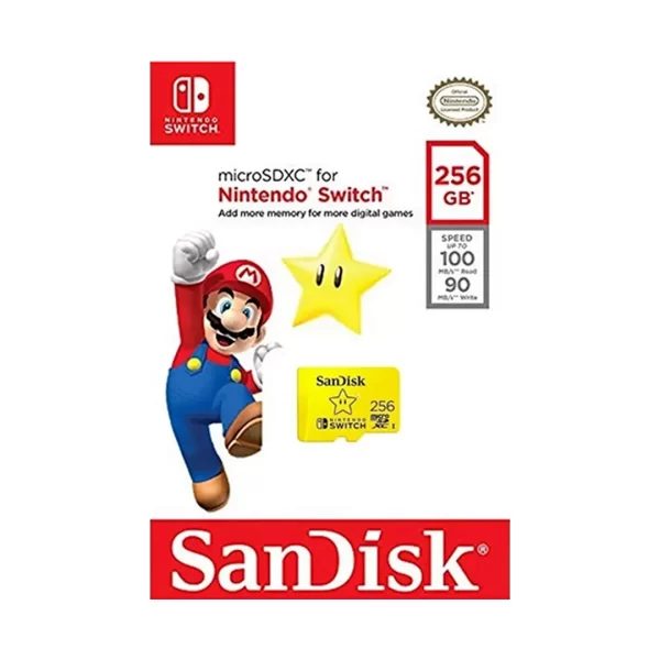 Tarjeta SanDisk microSDXC Nintendo Switch 256GB - Image 2