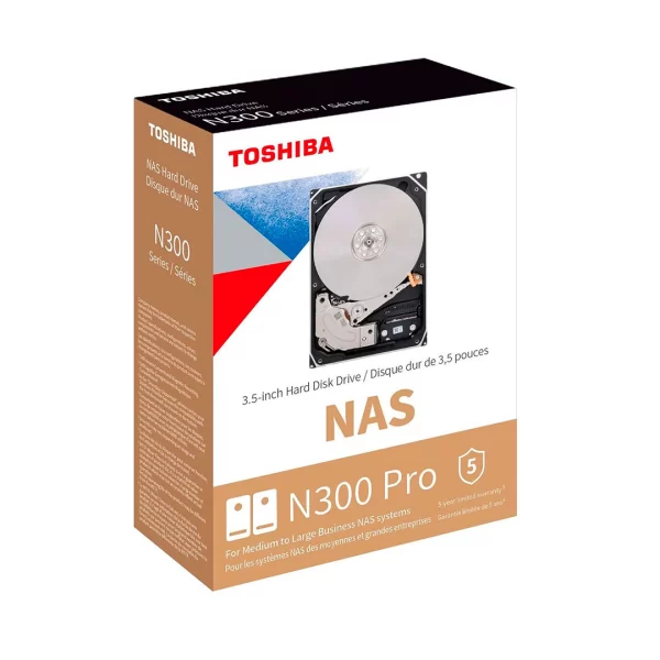 Toshiba N300 PRO NAS 14TB - Image 4