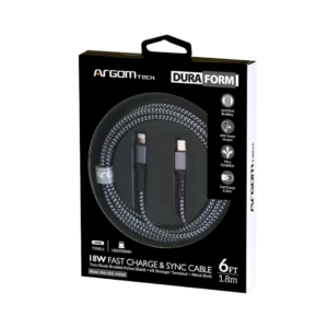 Cable Carga Rápida Usb C Para Lightning Argomtech 18w 1.8m