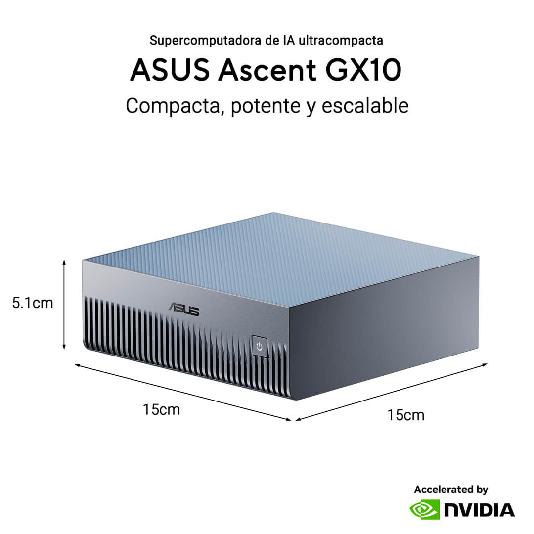 ASUS Ascent GX10 - Supercomputadora de IA - Imagen 7